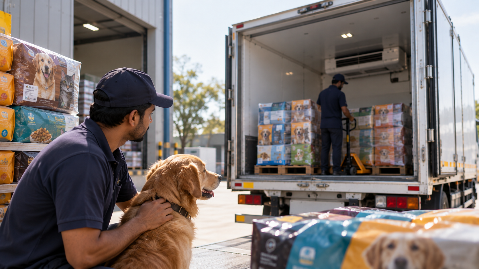 cold chain system temperature requirements for dry kibble wet canned fresh chilled and frozen raw pet food